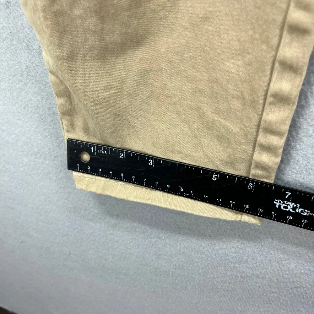 Mott & Bow Charles Chino Pants Mens 36x32* Khaki Slim Fit Preppy Stretch Twill